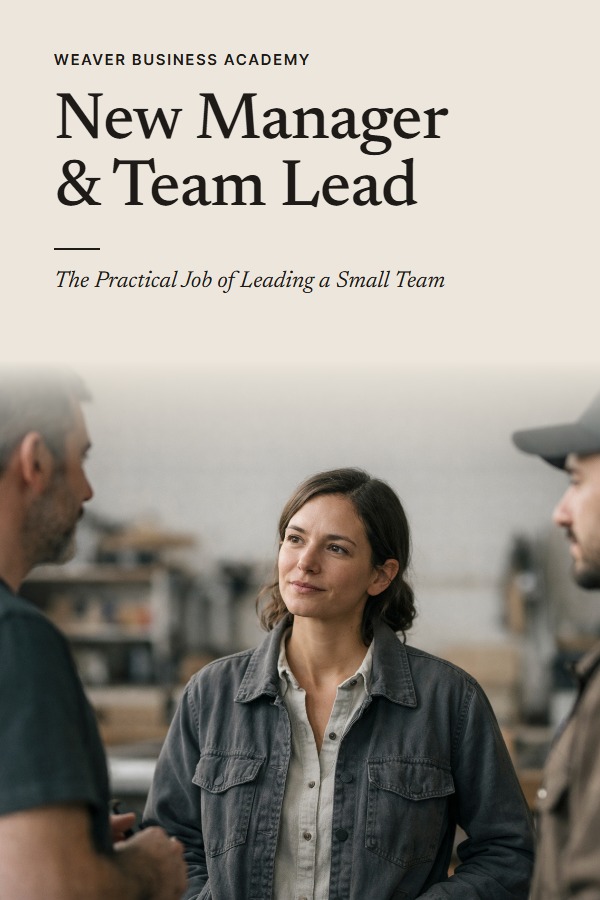 New Manager & Team Lead Basics — the companion book