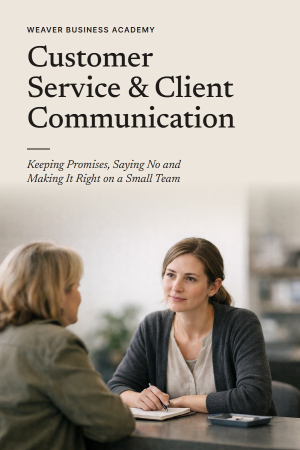 Customer Service & Client Communication (PDF book)