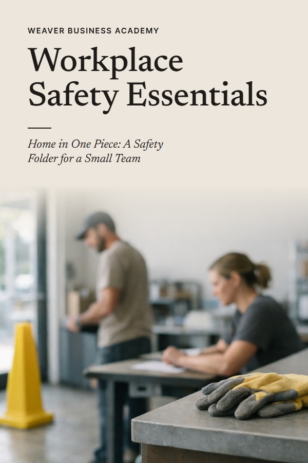 Workplace Safety Essentials — the companion book