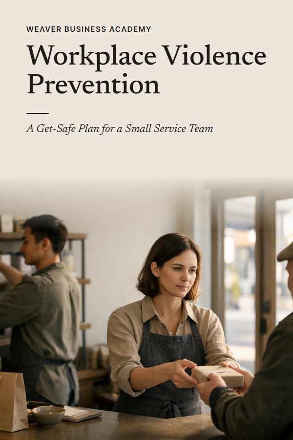 Workplace Violence Prevention (PDF book)